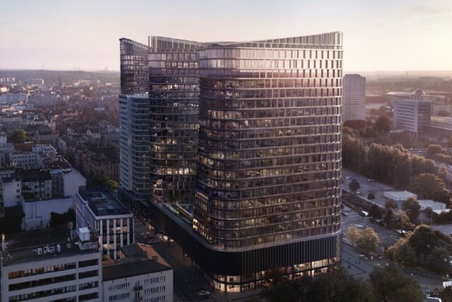 2 pokoje | 51 m² | 21 piętro | Global Apartments Katowice