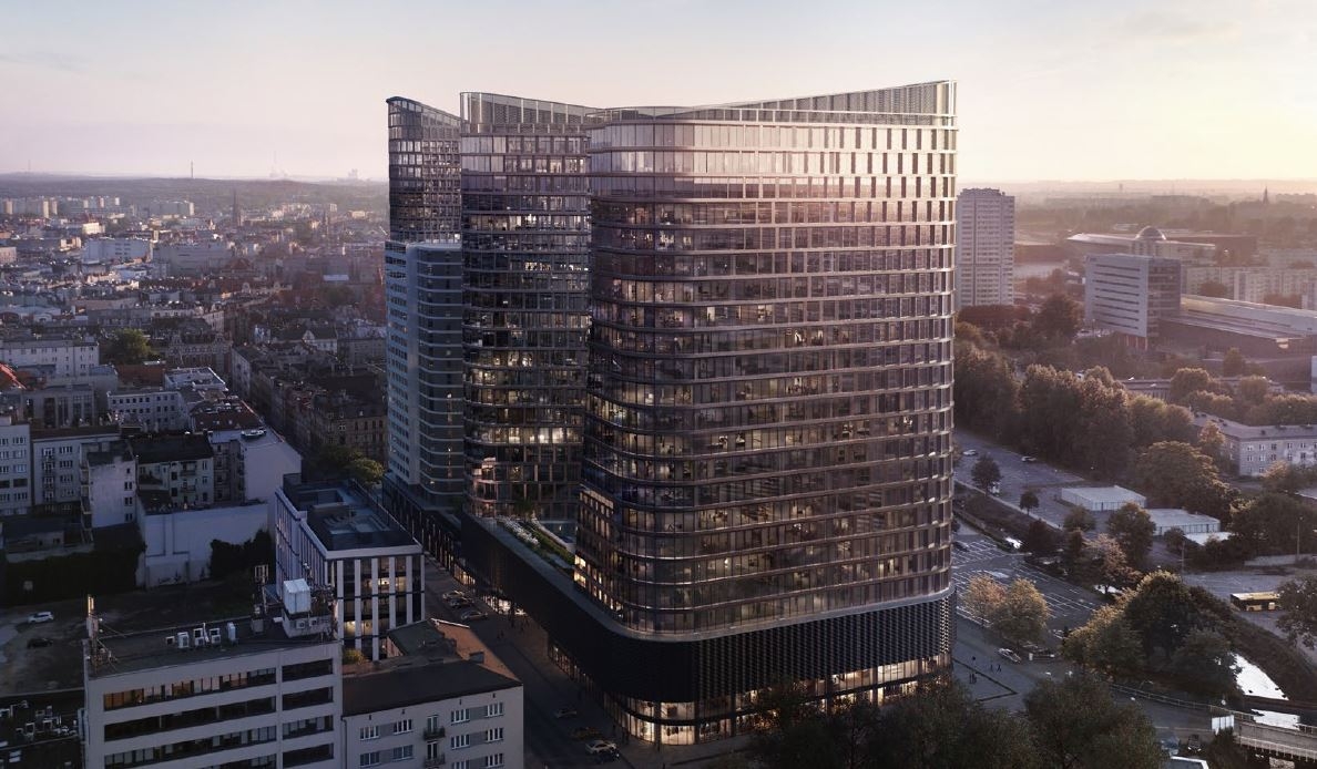 2 pokoje | 51 m² | 21 piętro | Global Apartments Katowice