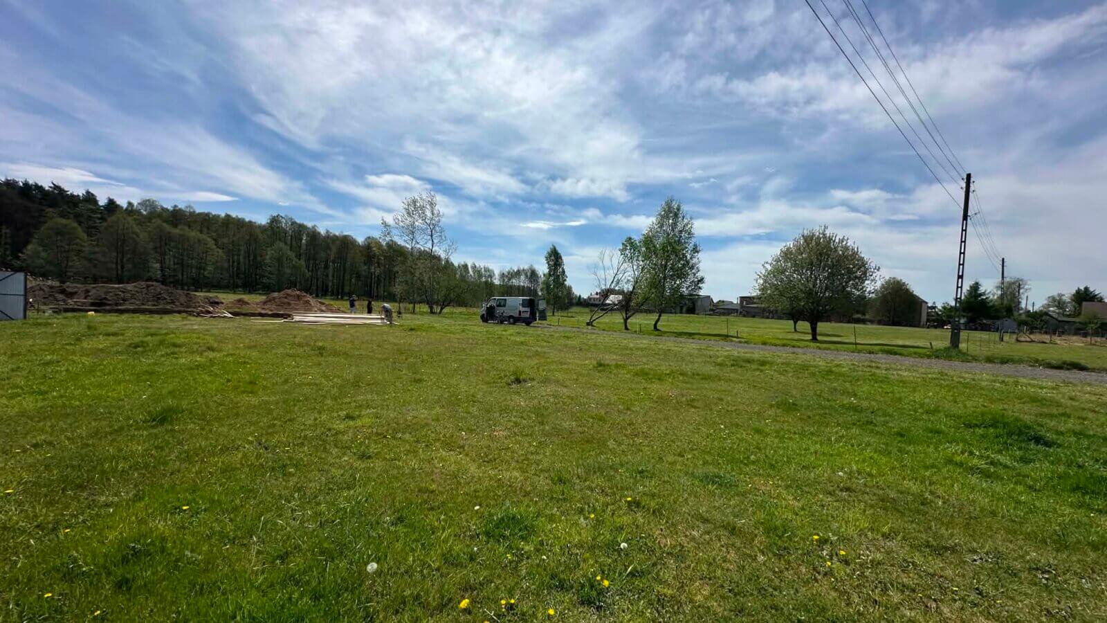 Działka budowlana 907 m² przy lesie | MPZP | Media | Badania gruntu